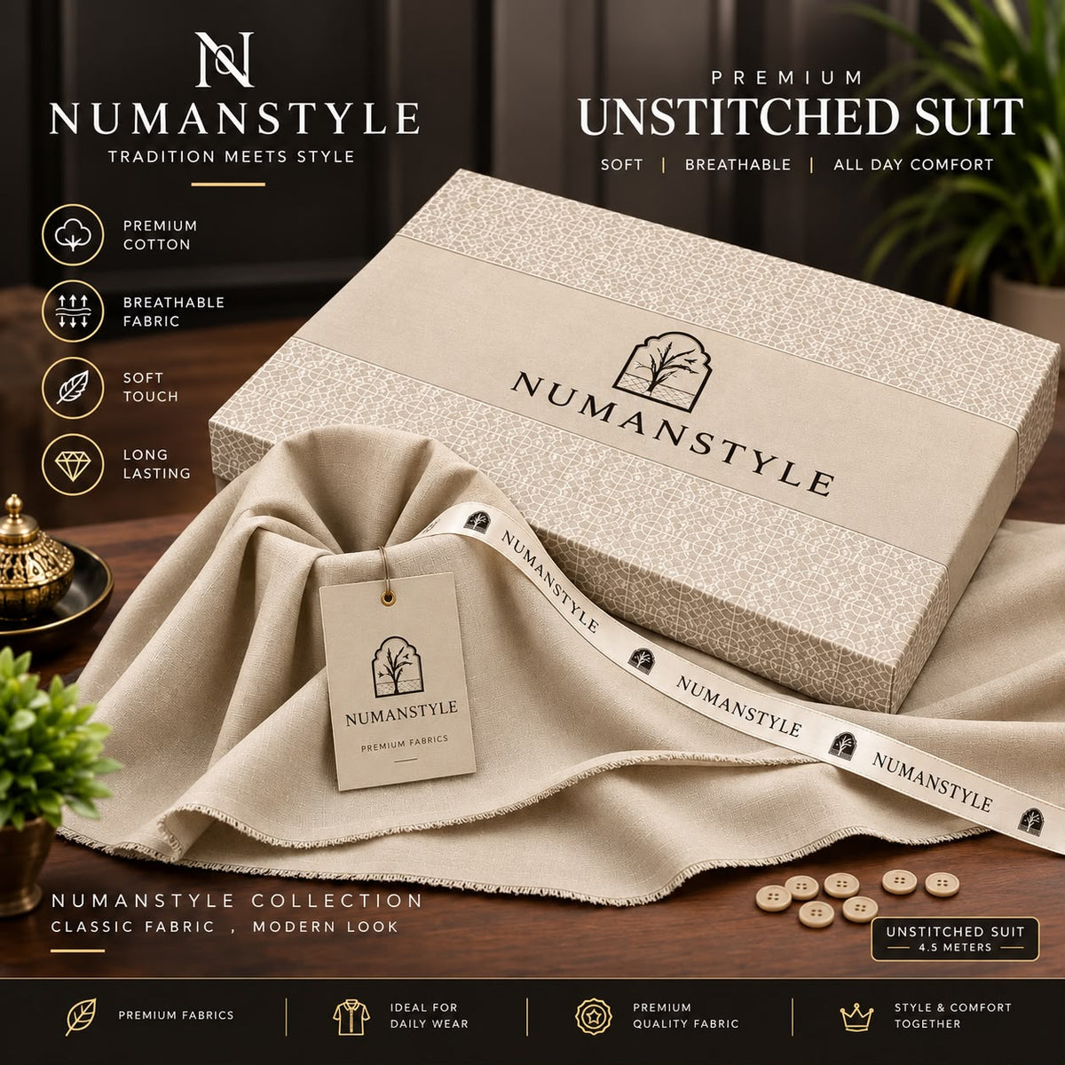 Premium Unstitch suit